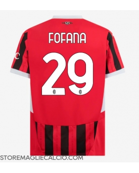 AC Milan Youssouf Fofana #29 Maglia Gara Casa Repliche 2024-25